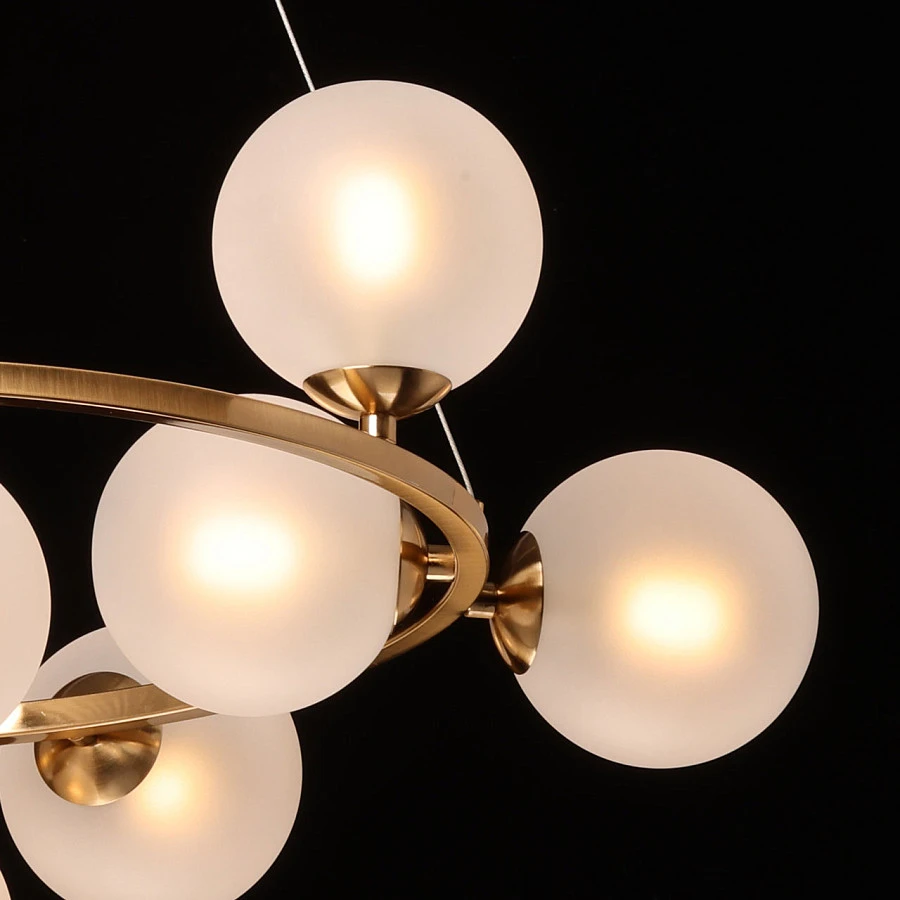 Люстра подвесная DeMarkt Оливия 306015311 - фото 4