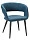 Стул Hugs синий/черный
