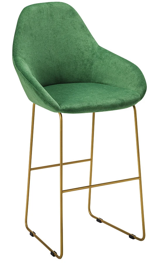 Кресло Бар Kent Грин/ЛинкЗолот