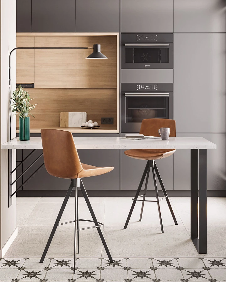 Настенный светильник Plass черный - фото 4