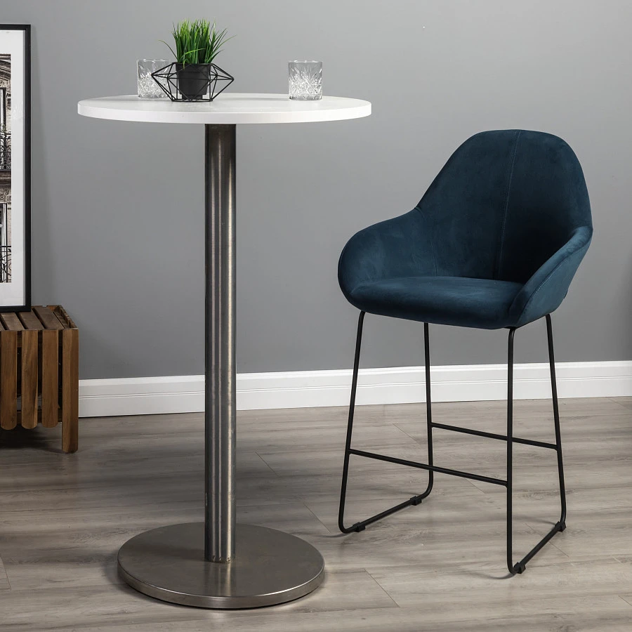 Кресло полубар Kent Diag blue/Линк - фото 8