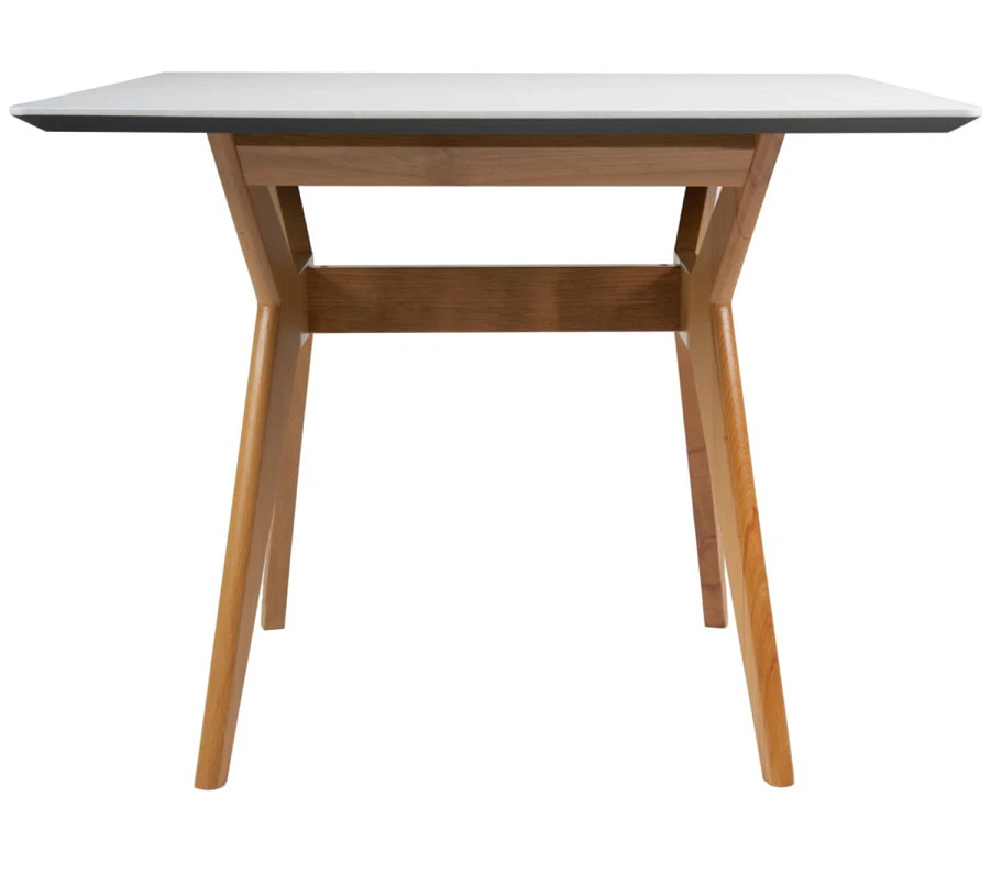 Стол Нарвик квадратный 960*960 Мрамор Бьянко - фото 3