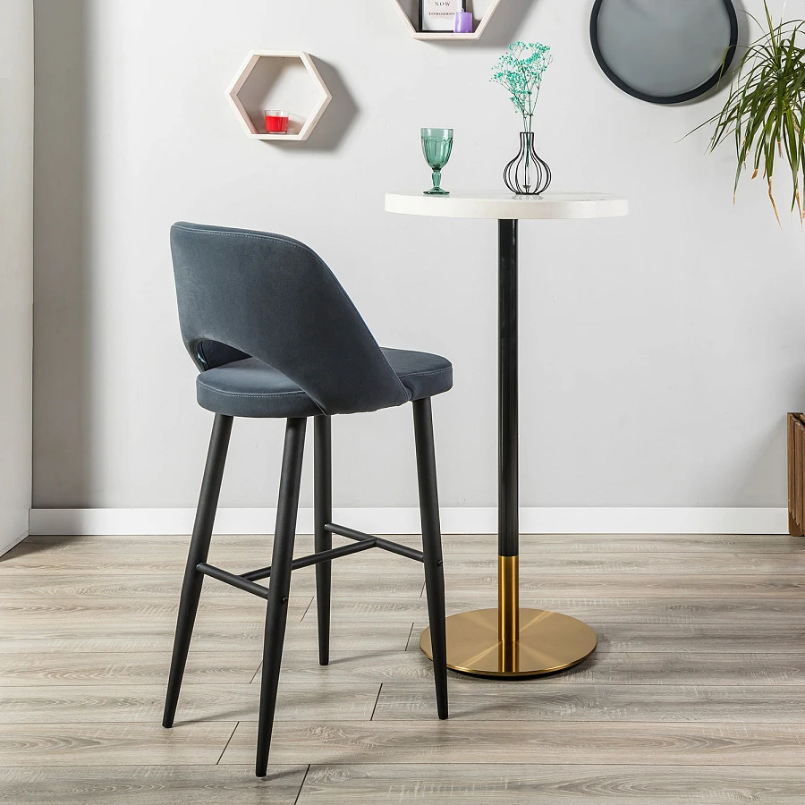 Кресло Бар.Lars Diag grey/черный - фото 10