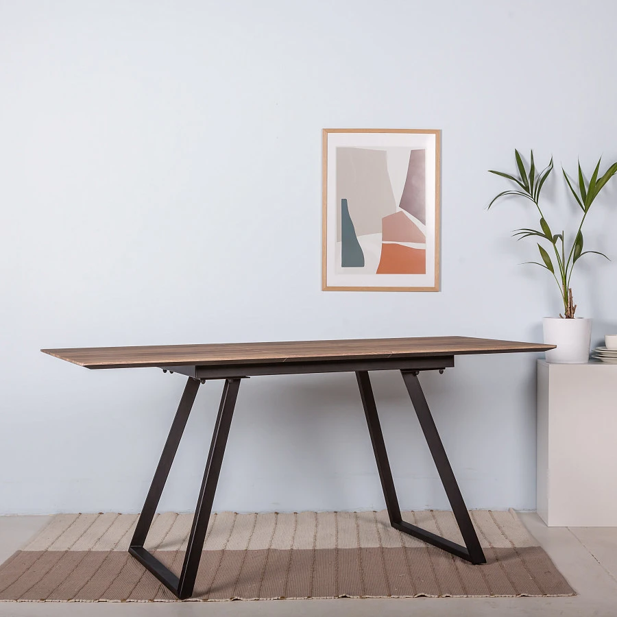 Стол Пеле раздвиж. 140-180 Натур орех - фото 9