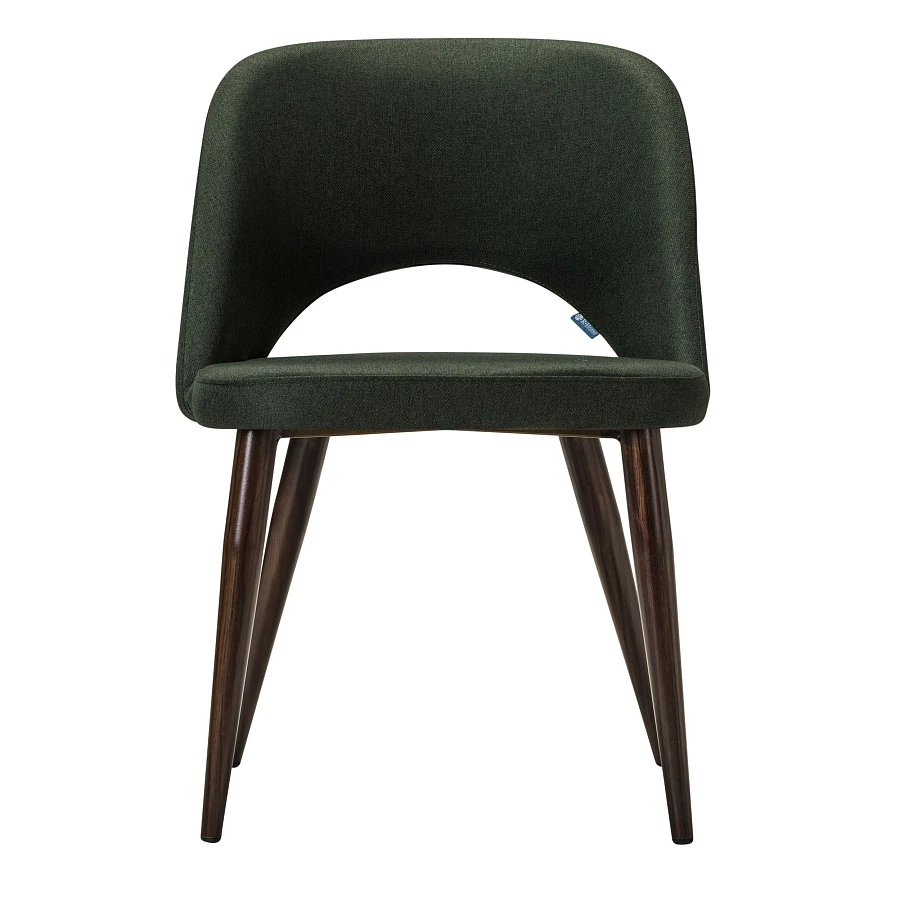 Стул Lars темно-зеленый/т.орех - фото 3