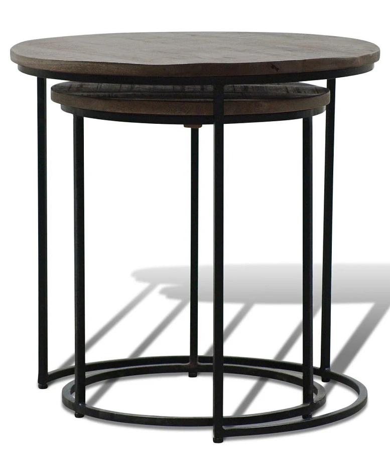 Набор серых столиков, ИНДУ ДХУСАР - фото 3