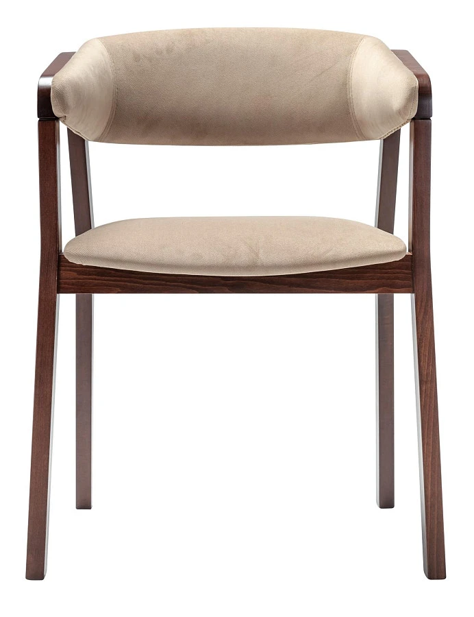 Кресло Dalia Soft Beige/Темный орех - фото 3