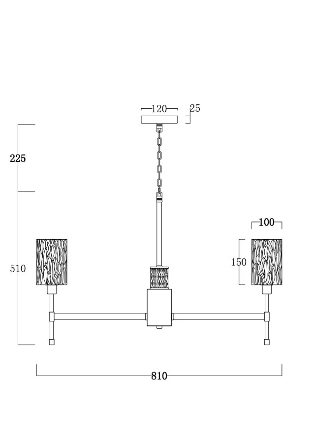 Люстра Freya FR5133PL-08CH - фото 2