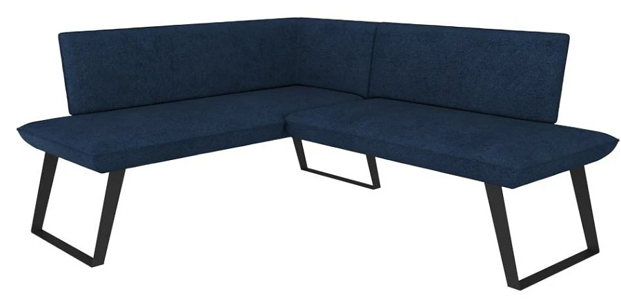 Диван кухон. Cosmo 140-158 L blue 1500*1680*830