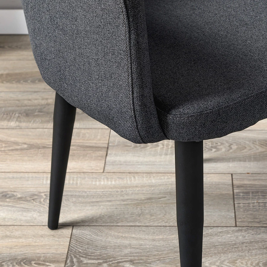 Кресло Ledger темно-серый/черный - фото 12