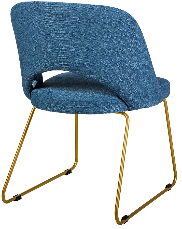 Кресло Lars БлюАрт/ЛинкЗолот - фото 5