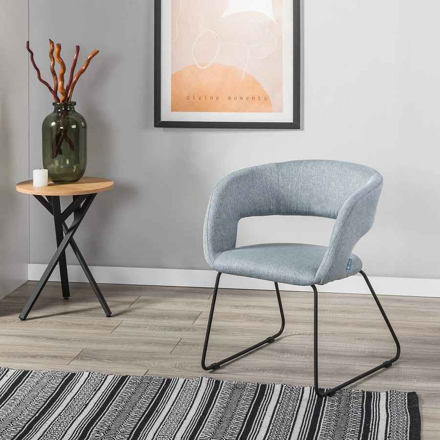 Стул Hugs св.сер/Линк - фото 7