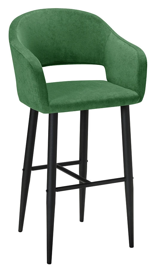 Кресло Бар.Oscar зеленый/черный