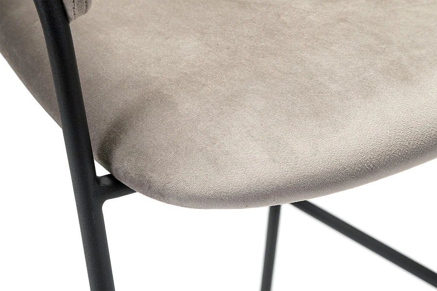 Стул барный Portman серый - фото 7