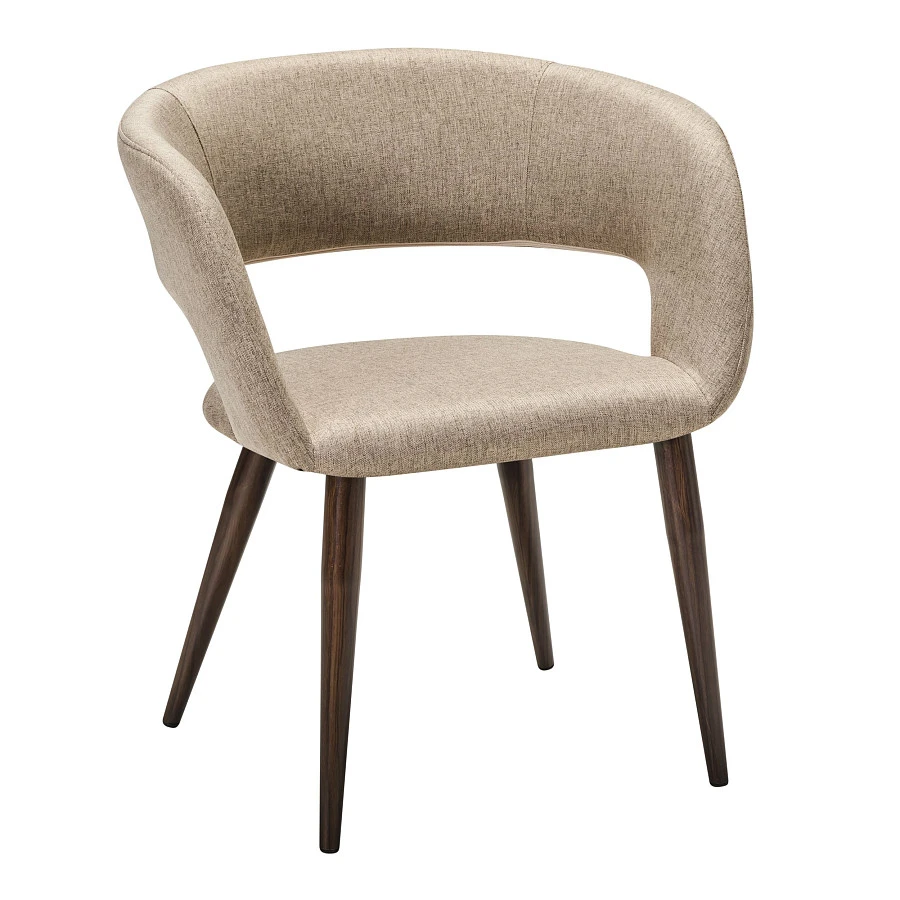 Стул Hugs beige/т.орех