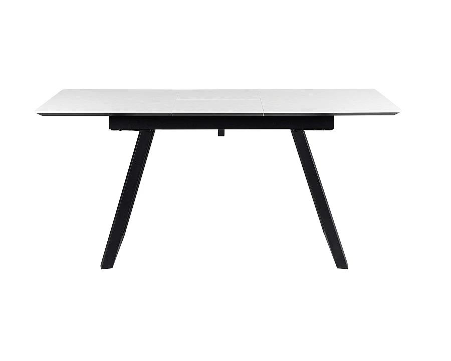 Стол Пеле раздвиж. 120-160 Светлый мрамор/Бабочка - фото 5