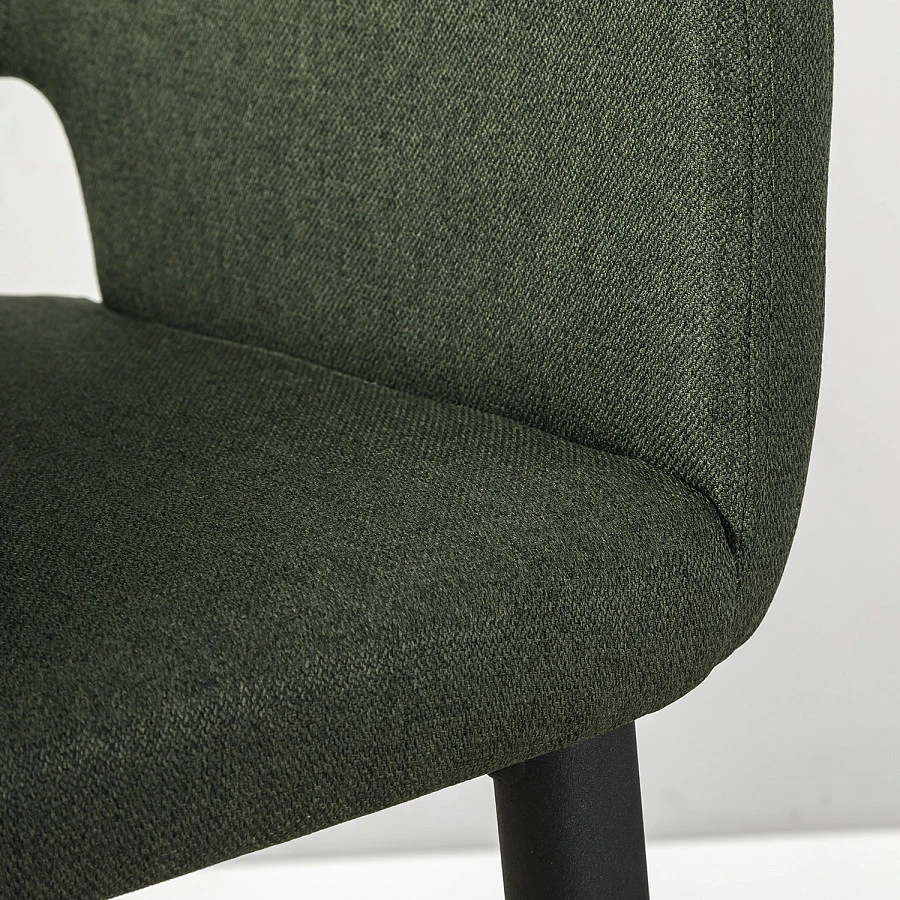 Кресло Бар.Oscar тёмно-зеленый/черный - фото 12