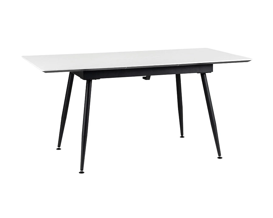 Стол Месси раздвиж. 120-160 Светлый мрамор/Бабочка - фото 7