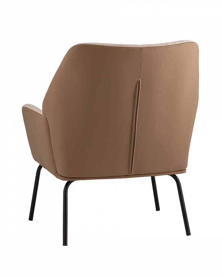 Кресло Харви св.-кор. с кор. экокожей - фото 5