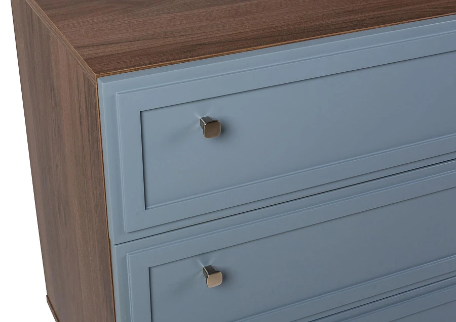 Комод 3 ящика Norton серый - фото 6