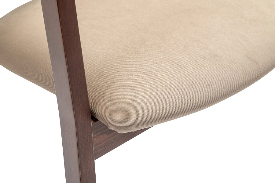 Кресло Dalia Soft Beige/Темный орех - фото 7