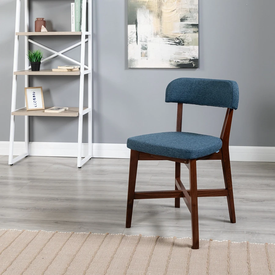 Стул Frank Pro БлюАрт/Темный орех - фото 9