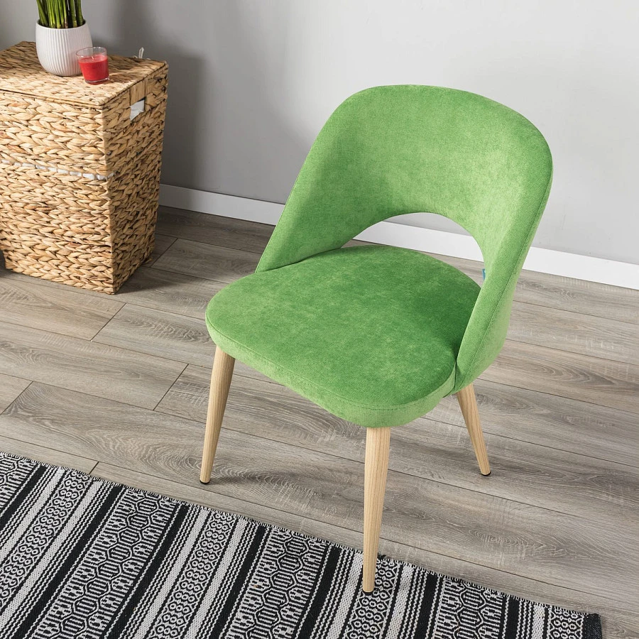 Кресло Lars Green/нат.дуб - фото 11