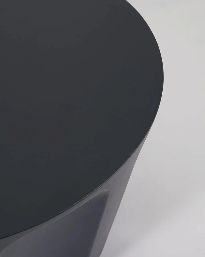 Круглый журнальный столик Vilandra из бетона - фото 4