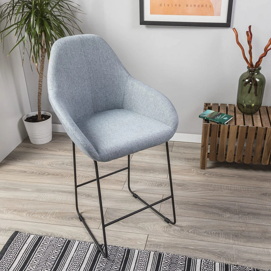 Стул полубар Kent Грей/Линк - фото 6