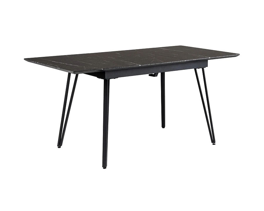 Стол Диего раздвиж. 140-180 Темный мрамор/Бабочка - фото 6