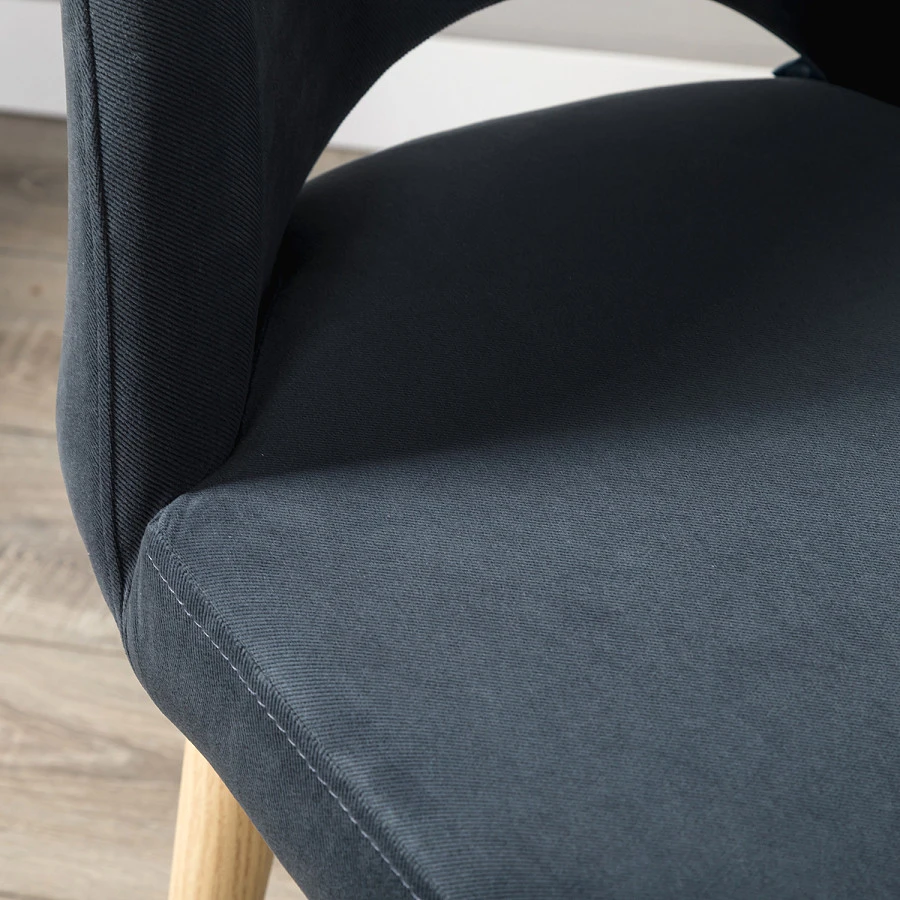 Стул Ledger Diag grey/нат.дуб - фото 11