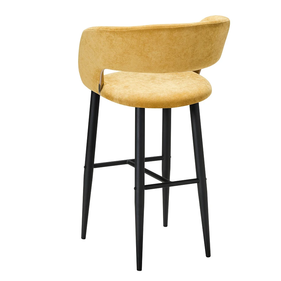 Кресло Бар.Hugs желтый/черный - фото 3