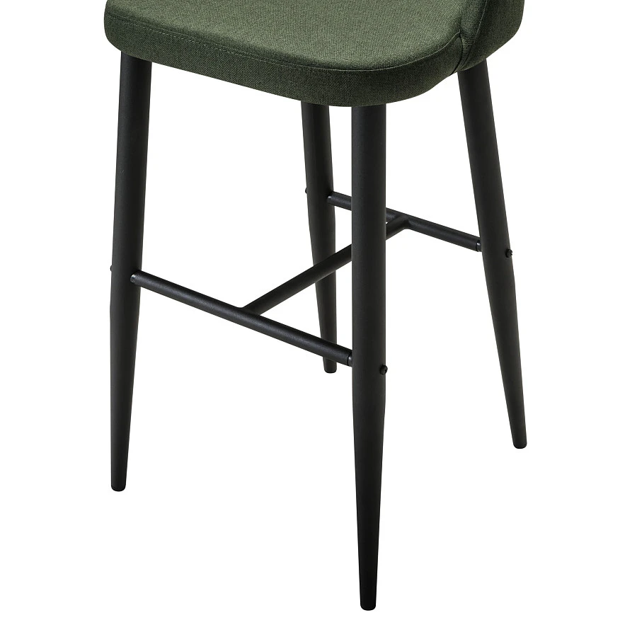 Кресло Бар.Lars тёмно-зеленый/черный - фото 5