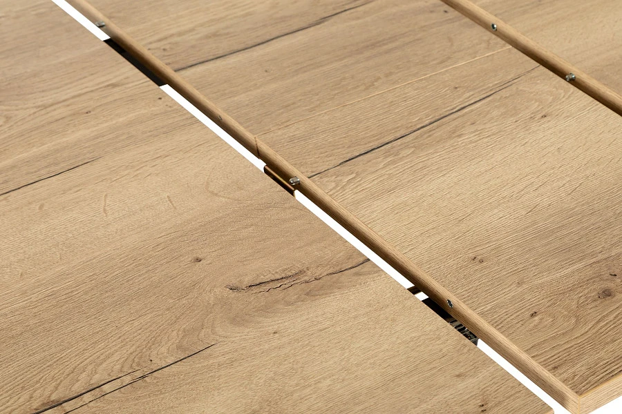 Стол Диего Prime раздвиж. D90+30 Галифакс Натур/Бабочка - фото 10