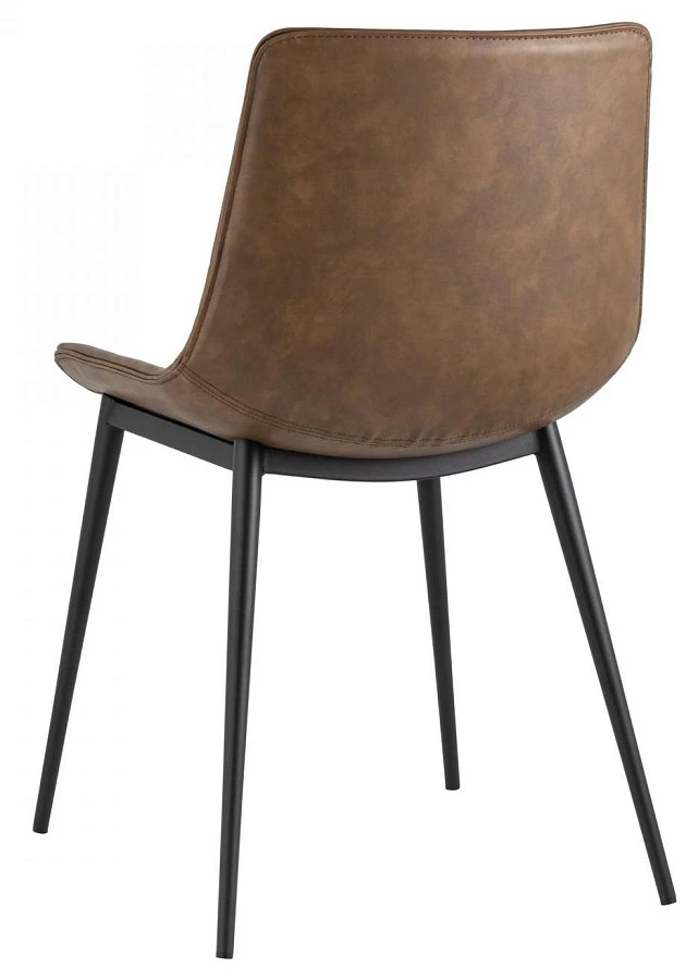 Стул TEXAS экокожа коричневый - фото 5