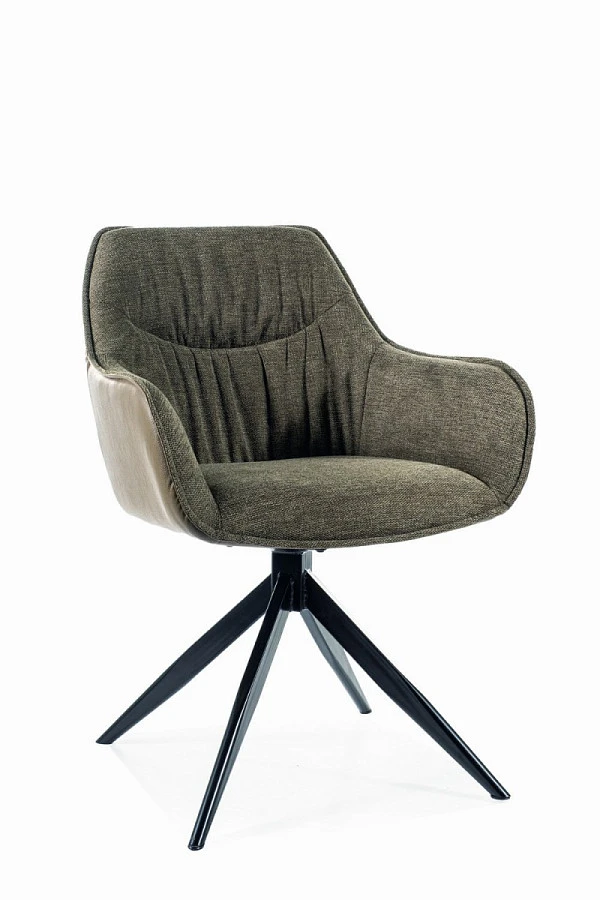 Стул кухонный SIGNAL SEMPRE Brego 77/Buffalo 10 (оливковый/оливковый/черный)