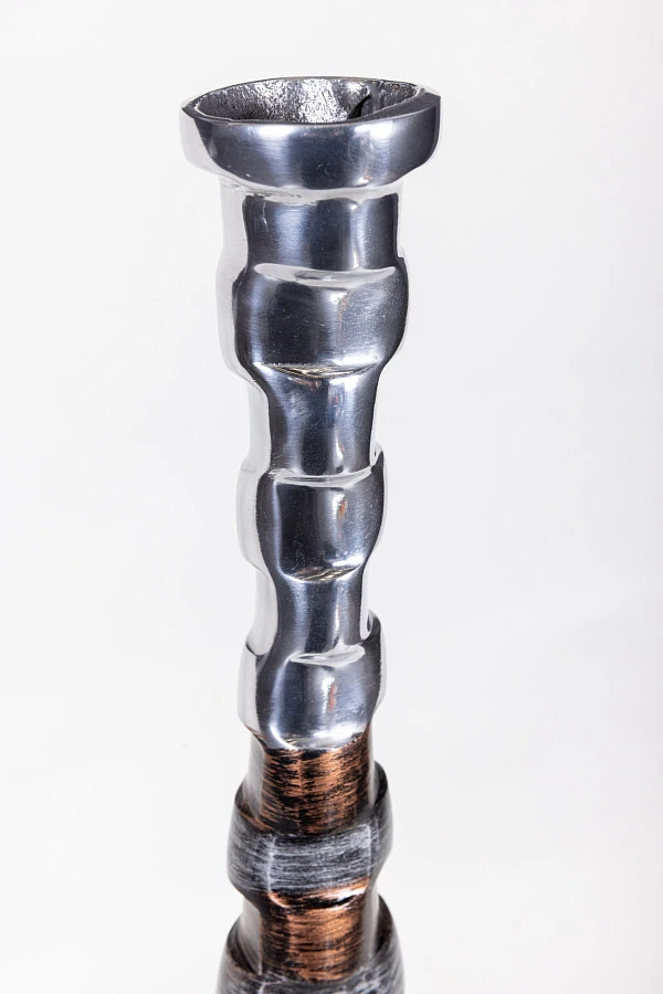 Ваза мет. высокая STRIPES 0.82x0.18x0.06м - фото 3