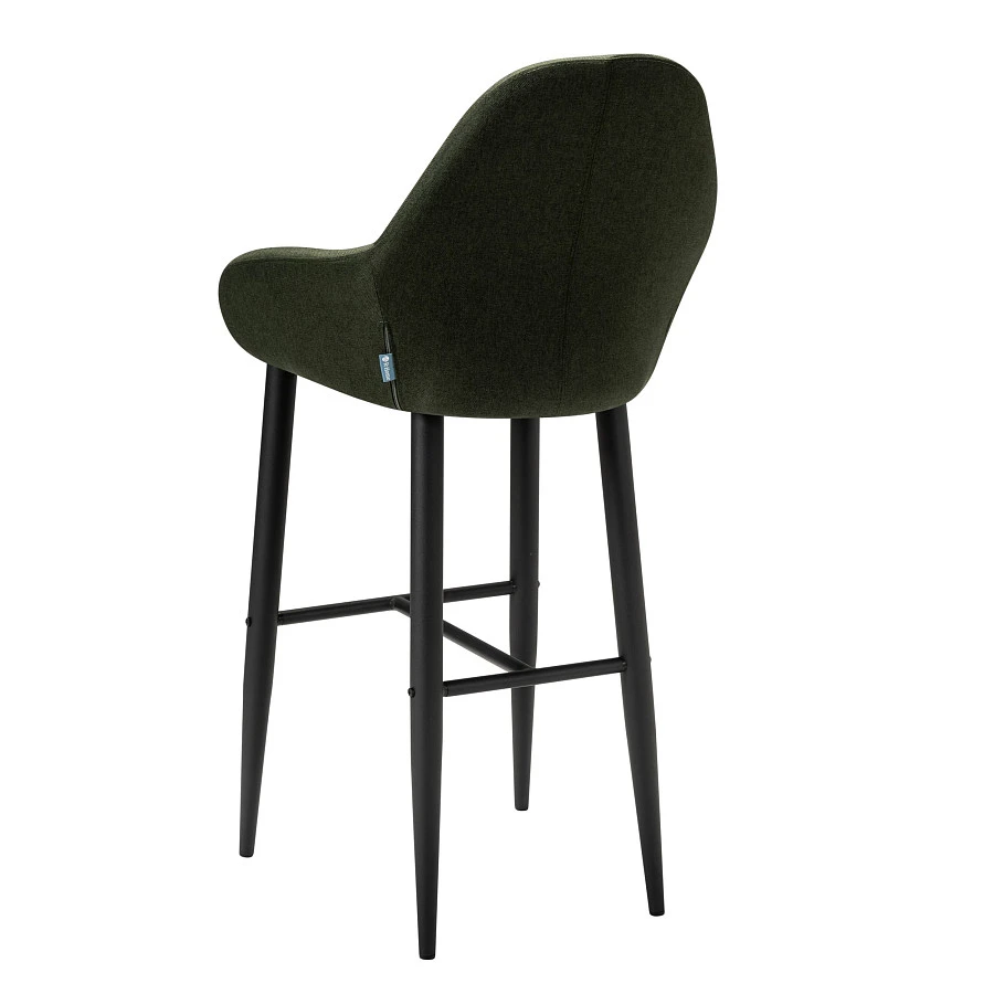 Кресло Бар.Kent тёмно-зеленый/черный - фото 4