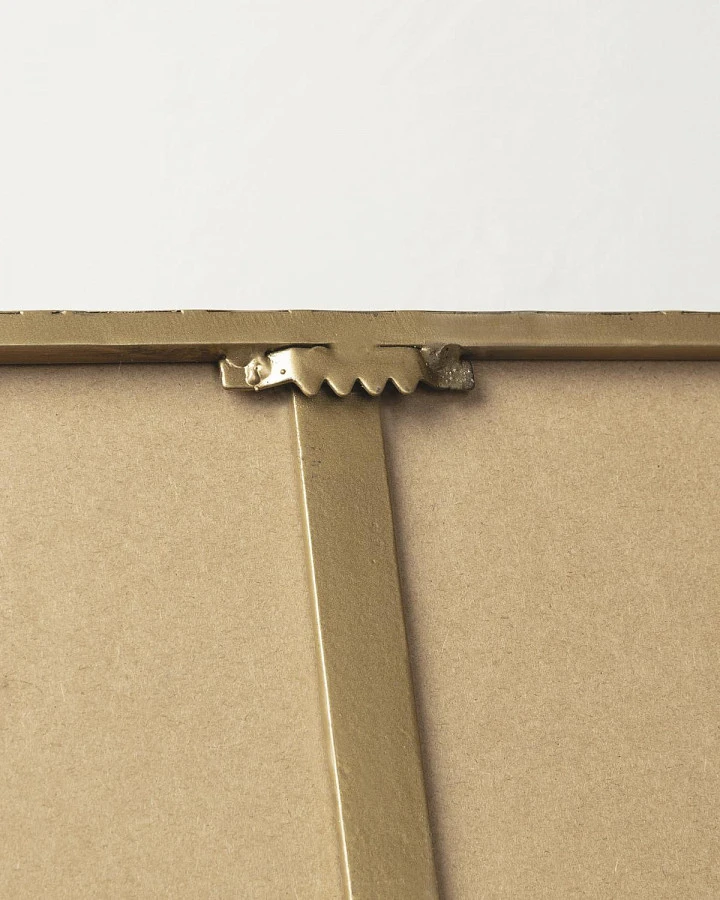 Зеркало Marcus 60x60 золотое - фото 14