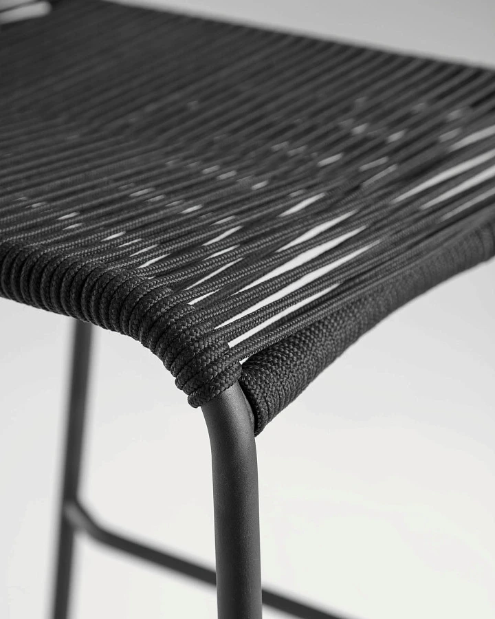 Полубарный стул Glenville 62 см черный - фото 8