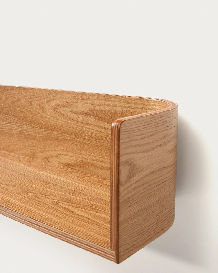 Полка Octavia из фанеры ясеня 90 х 20 см - фото 5