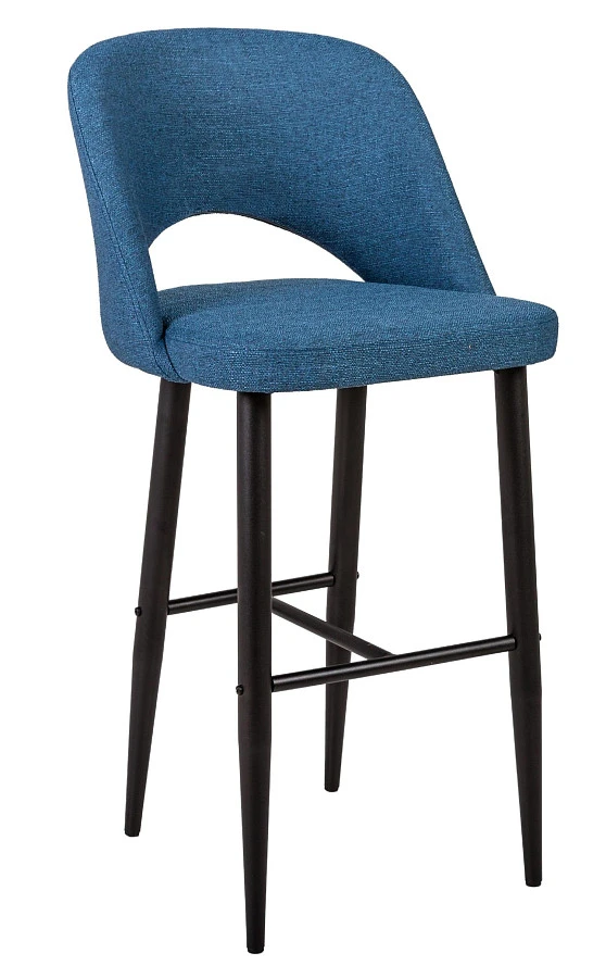 Кресло Бар Lars БлюАрт/Черный