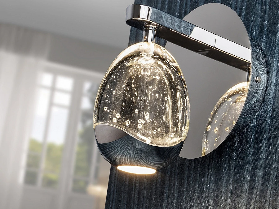 Настенный светильник Rocio 1L хром - фото 3