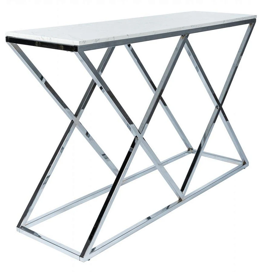 Консоль Triangles Silver 0.74x1.2x0.35м