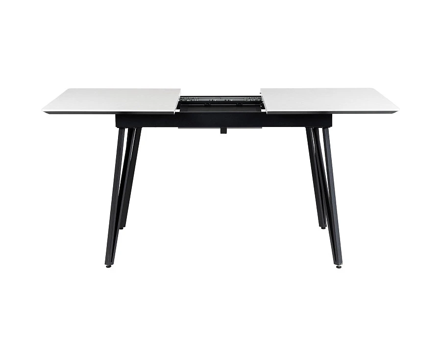 Стол Диего раздвиж. 120-160 Светлый мрамор/Бабочка - фото 3