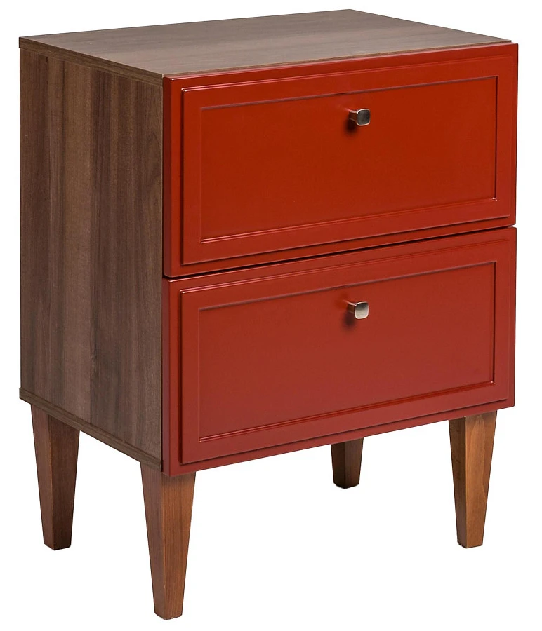 Тумба прикроватная Norton кармин