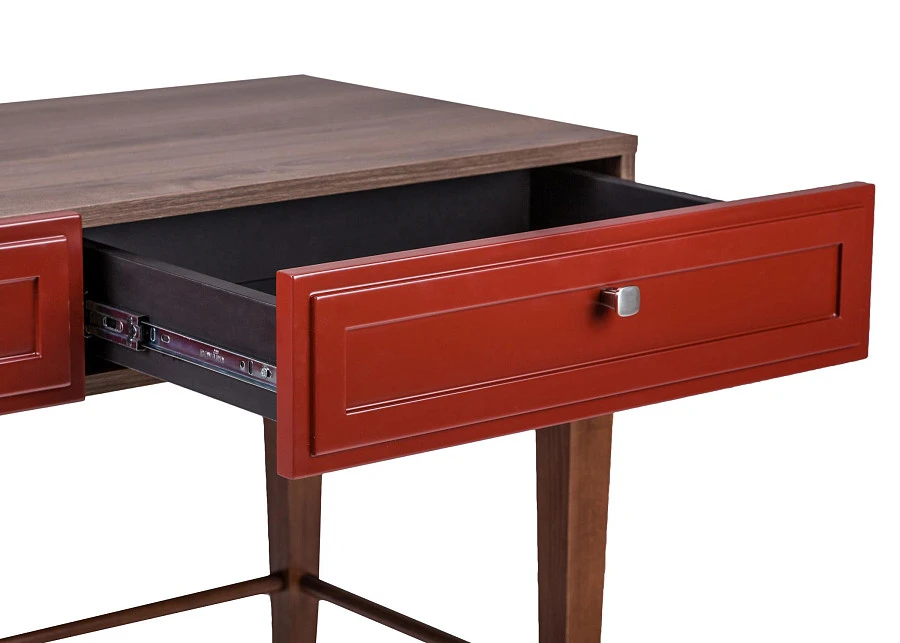 Стол письменный Norton кармин - фото 7