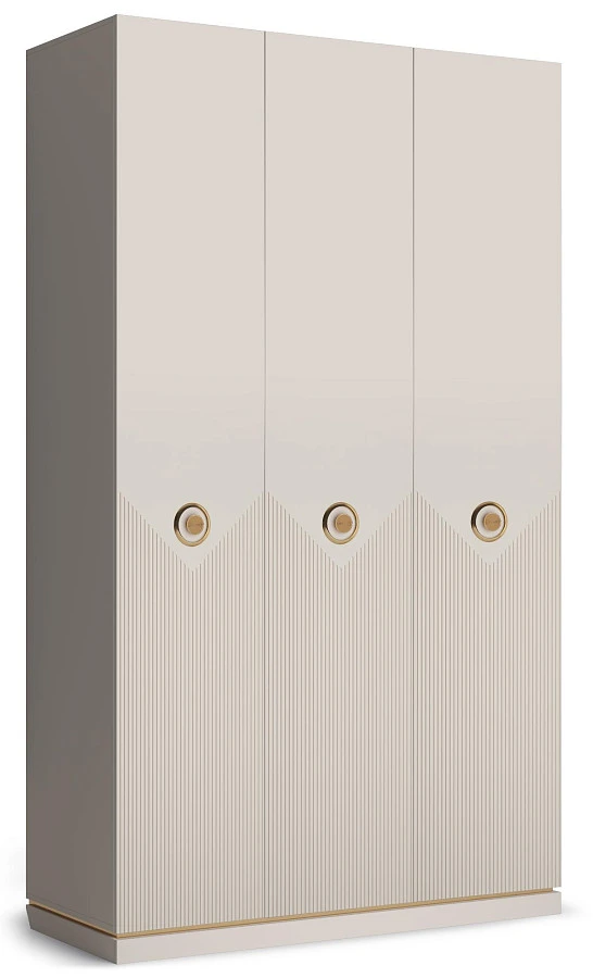 Шкаф 3-х дверный Капри с глухими дверями