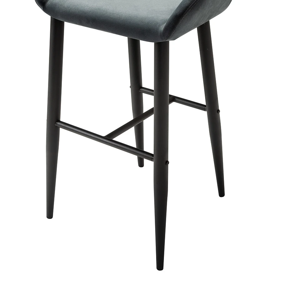 Кресло Бар.Kent Diag grey/черный - фото 5