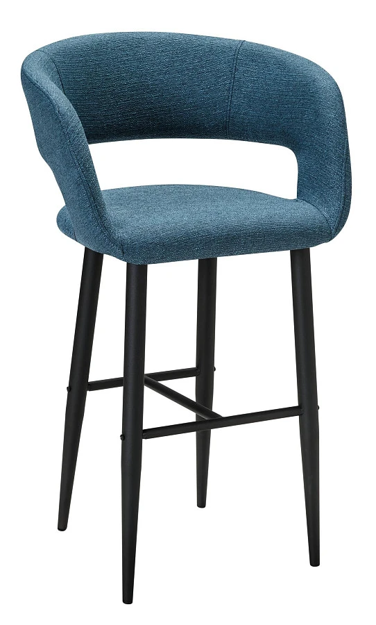 Кресло Бар.Hugs синий/черный